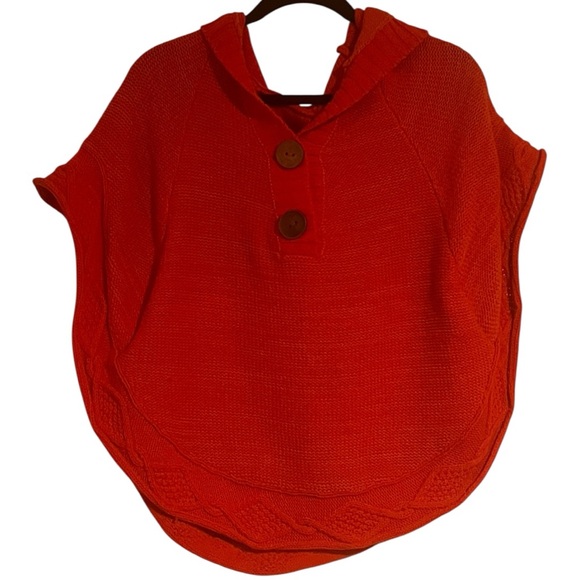 Free People Hooded Poncho - Picture 1 of 6